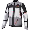 ALPINESTARS Andes V4 Drystar Jacket Dark Grey-Ice Grey-Black-Bright Red