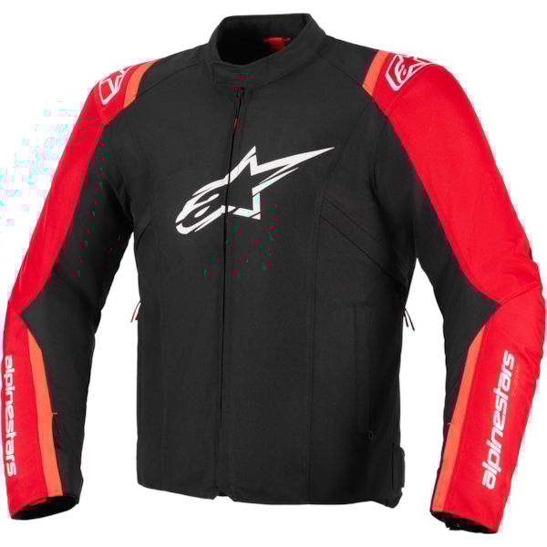 ALPINESTARS T-SPS V2 Waterproof Jacket Zwart-Rood-Rood Fluo