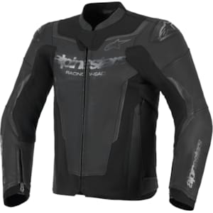 Leder motorjas heren ALPINESTARS GP Force V2 Jacket Zwart-Zwart