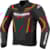 Leder motorjas heren ALPINESTARS GP Force V2 Jacket Zwart-Rood Fluo