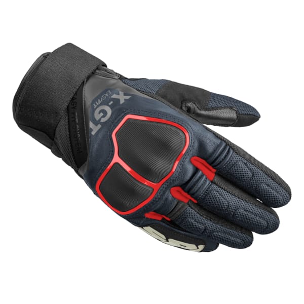 SPIDI X-GT Zwart-Blauw-Rood