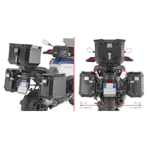 Fixations spécifiques pour votre moto GIVI PLO_CAM - Support valises latérales PLO5146CAM