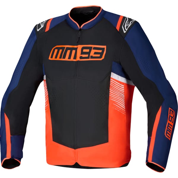 ALPINESTARS T-SPS Air V2 Jacket MM93 Bleu Marine-Noir-Rouge Fluo-Blanc