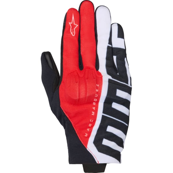ALPINESTARS Reef V2 Gloves MM93 Zwart-Helder Rood-Wit