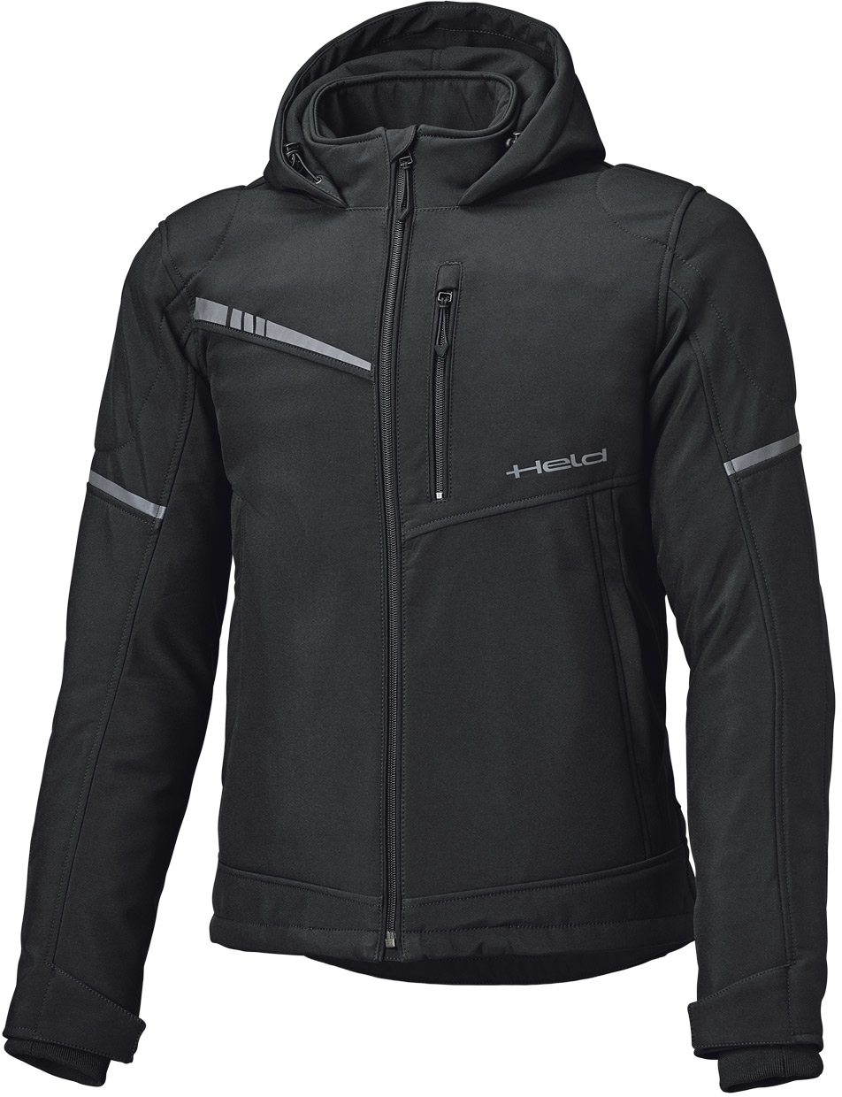 Sweater moto, chemises, vestes tex non WP hommes HELD Curb Noir