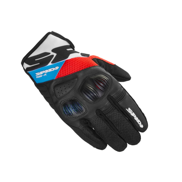 SPIDI Flash-R EVO Zwart-Rood-Blauw-Wit