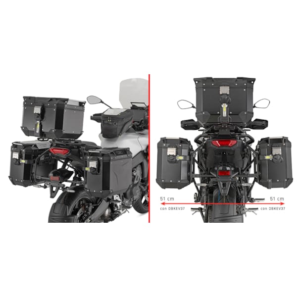 GIVI PLO_CAM - Support valises latérales PLO2171CAM