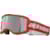 Lunettes de cross ALPINESTARS Vision 3 Wordmark Goggle Rouge-Miroir Argent