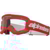 ALPINESTARS Vision 3 Wordmark Goggle Rouge-Transparent