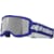 Lunettes de cross ALPINESTARS Vision 3 Wordmark Goggle Bleu-Miroir Argent
