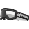 ALPINESTARS Vision 3 Wordmark Goggle Noir-Transparent