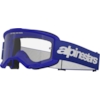 ALPINESTARS Vision 3 Wordmark Goggle Bleu-Transparent