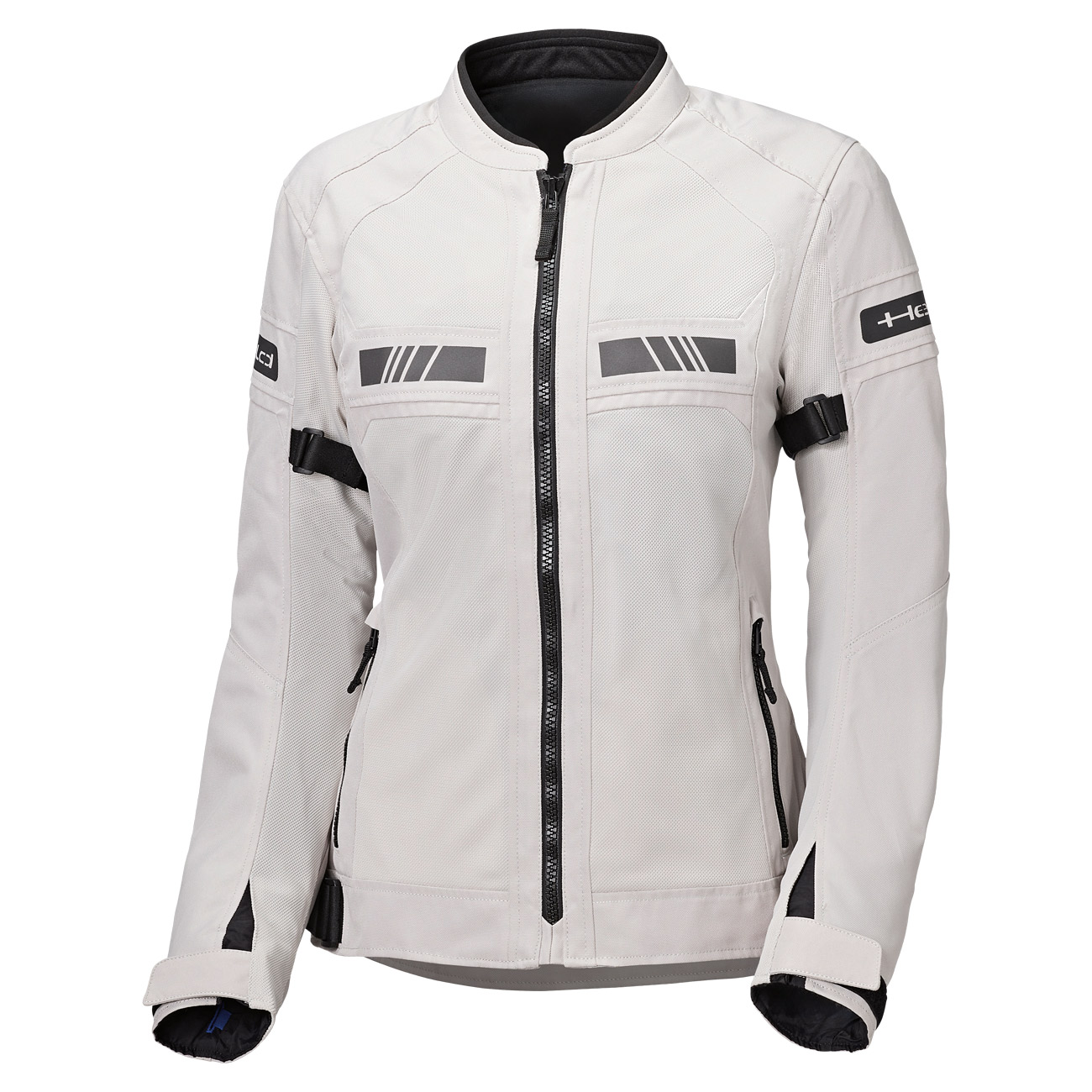 Women's summer motorcycle jacket and hoodie HELD Tropic 4 Top Lady Grey