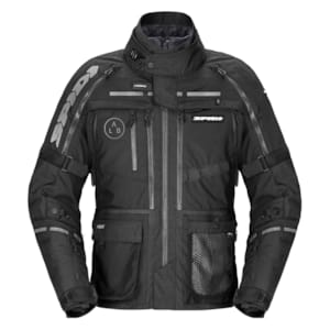 Men's textile motorcycle jacket SPIDI Hard Track 3 Black