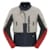 Men's textile motorcycle jacket SPIDI Frontier Thermorain Blue-Ice-Red