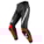 Leder motorbroek heren SPIDI RR Pro 2 Zwart-Rood-Wit