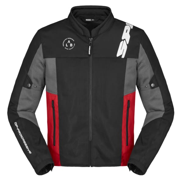 SPIDI Corsa Net Windout Noir-Rouge-Gris