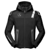 SPIDI Hoodie Warrior Black-White