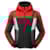 Motorhoodie, hemden, niet WP tex jassen heren SPIDI Hoodie Warrior Zwart-Rood-Wit