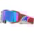 Lunettes de cross ALPINESTARS Vision 5 Corp Goggle Rouge-Blanc-Bleu-Miroir Bleu