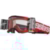 ALPINESTARS Vision 5 Blaze Goggle Rouge-Transparent Roll-Off
