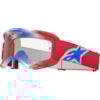 ALPINESTARS Vision 5 Corp Goggle Blanc-Bleu-Transparent