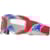 Lunettes de cross ALPINESTARS Vision 5 Corp Goggle Blanc-Bleu-Transparent