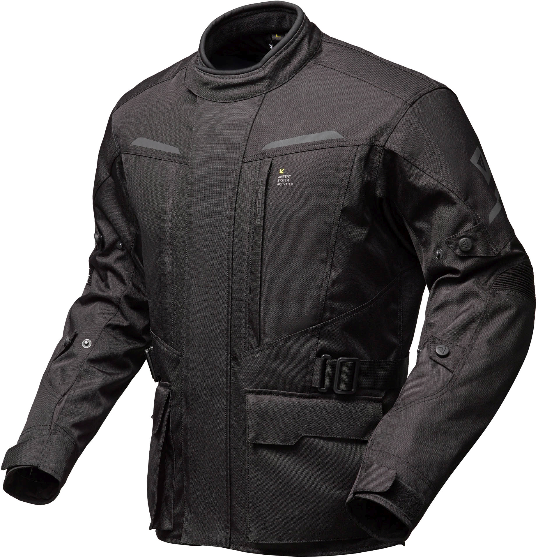 Men's textile motorcycle jacket MODEKA Tarex II Black