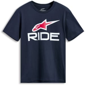 T-shirts and sweaters ALPINESTARS Ride 4.0 CSF Tee Navy-White-Red