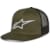 Casquettes et bonnets ALPINESTARS Corp Trucker Hat Vert Militaire-Noir