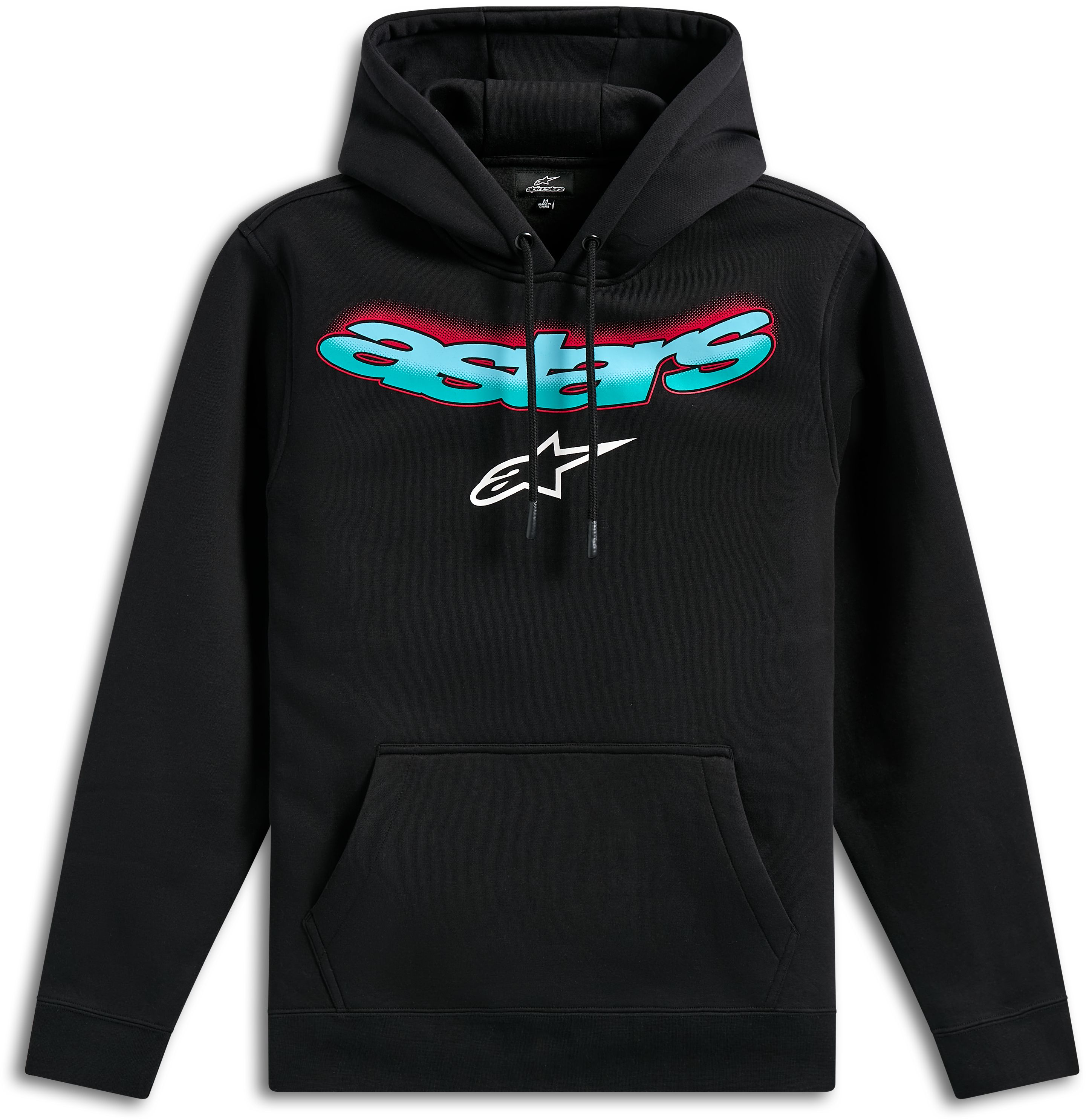 T-shirts en sweaters ALPINESTARS Ellipsoid Hoodie Zwart