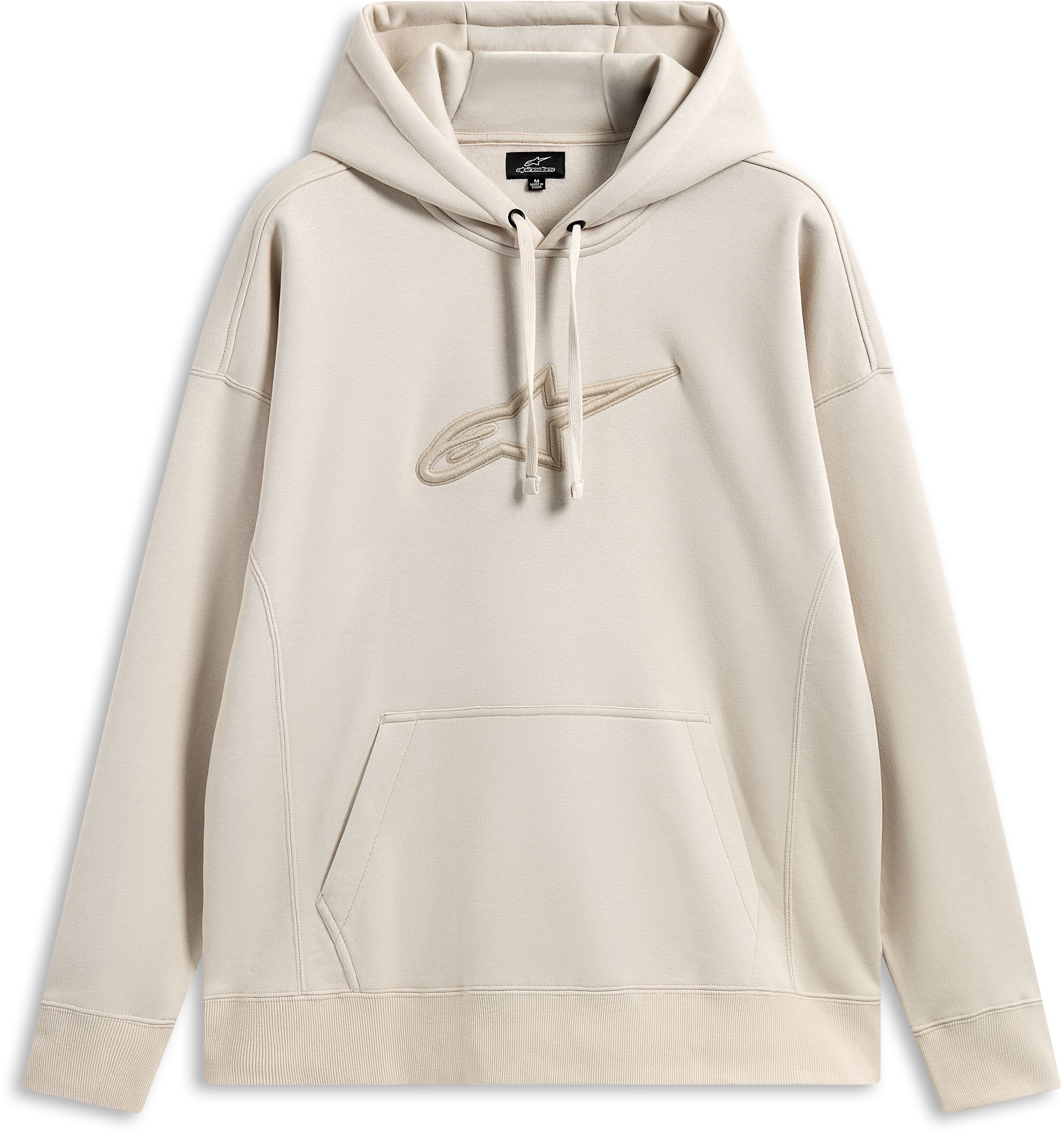 T-shirts en sweaters ALPINESTARS Emergent Oversized Hoodie Gebroken Wit