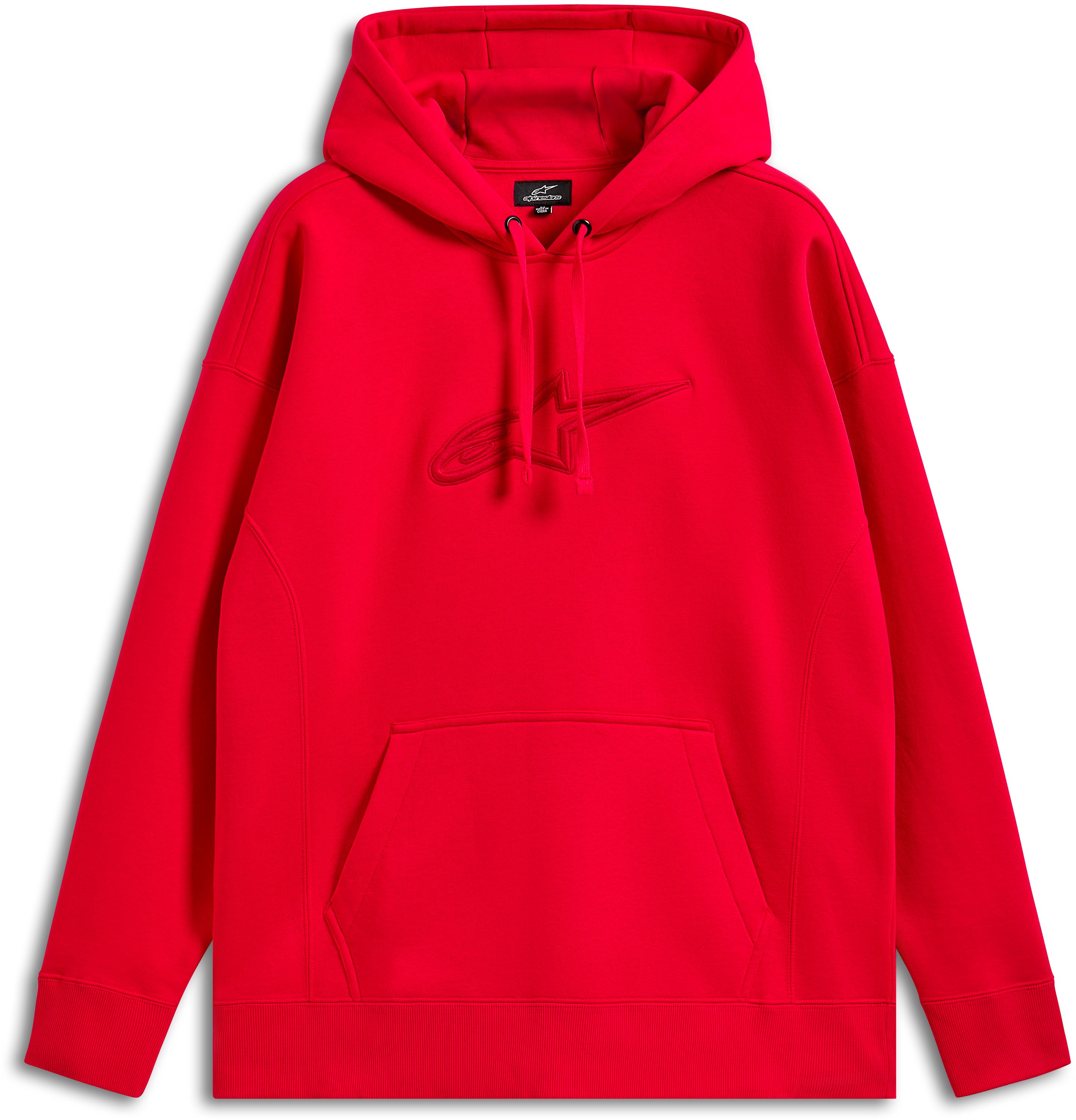 T-shirts en sweaters ALPINESTARS Emergent Oversized Hoodie Rood