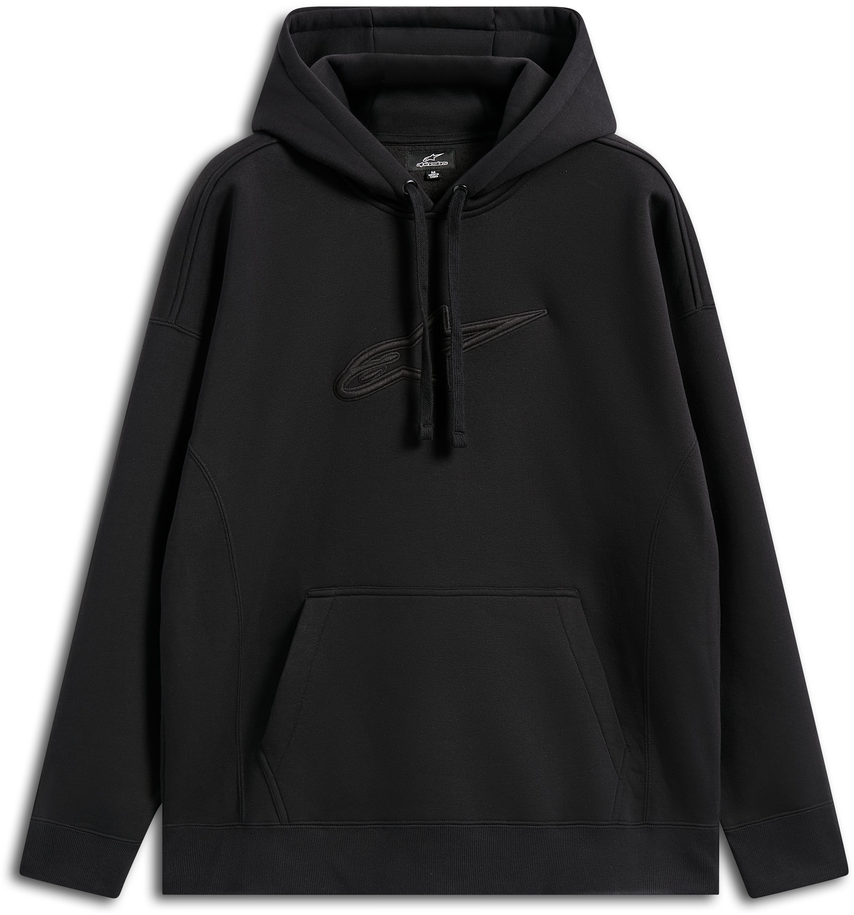 T-shirts en sweaters ALPINESTARS Emergent Oversized Hoodie Zwart