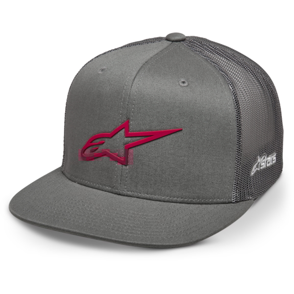 ALPINESTARS 3D Ageless Trucker Hat Grey-Red