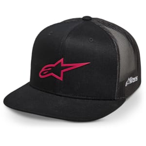 Casquettes et bonnets ALPINESTARS 3D Ageless Trucker Hat Noir-Rouge
