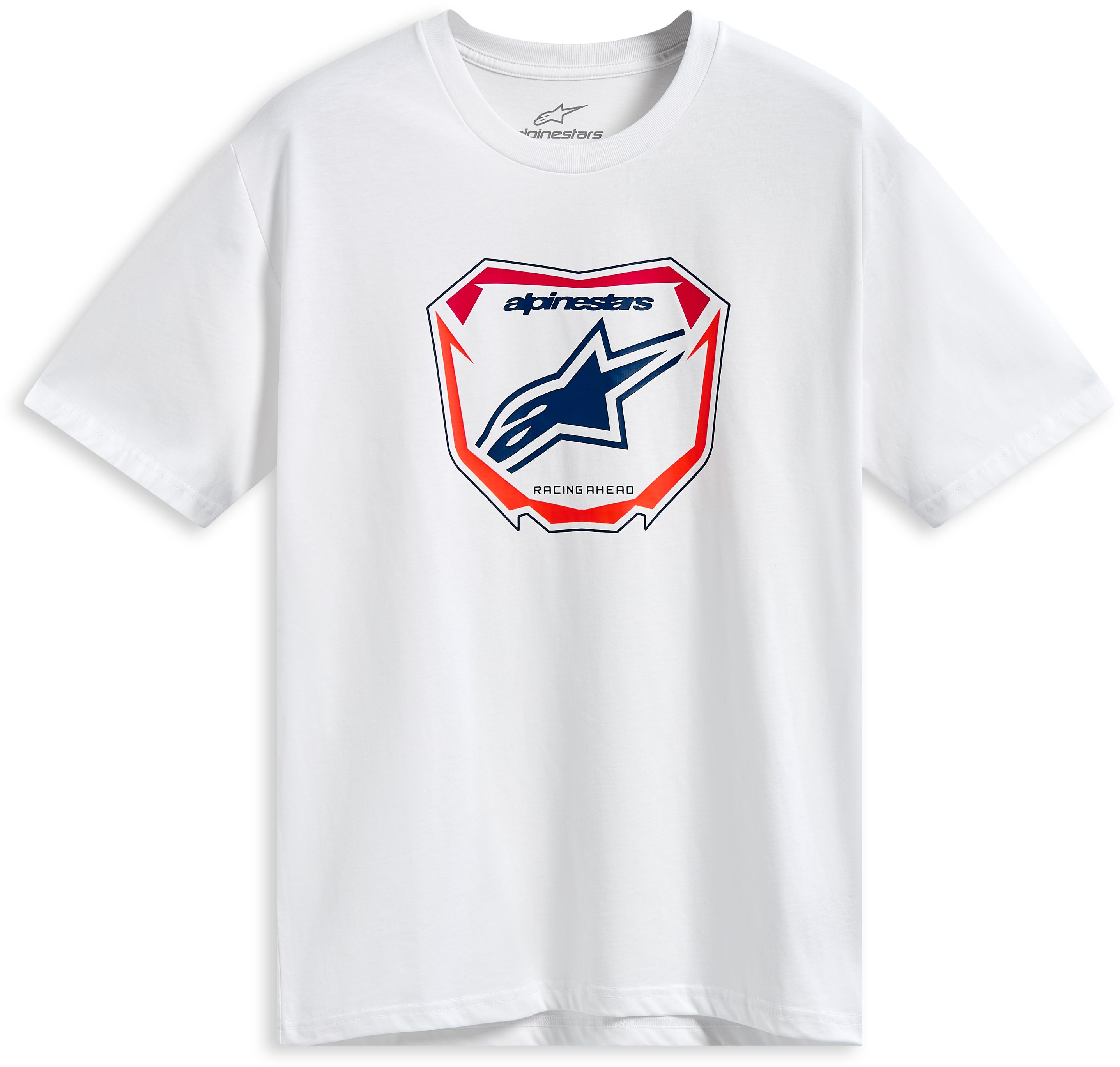 T-shirts and sweaters ALPINESTARS Plate SS CSF Tee White