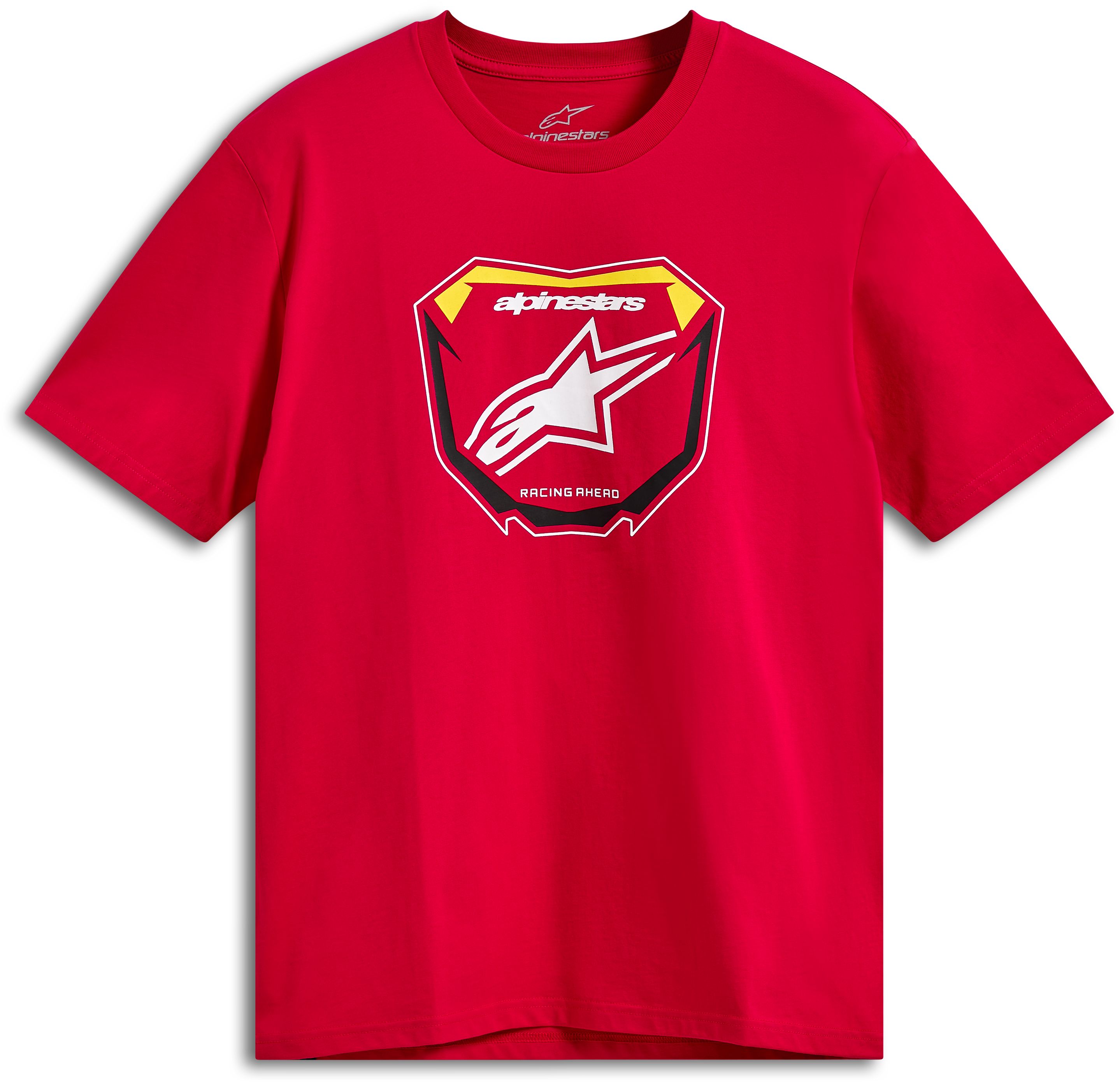 T-shirts en sweaters ALPINESTARS Plate SS CSF Tee Rood
