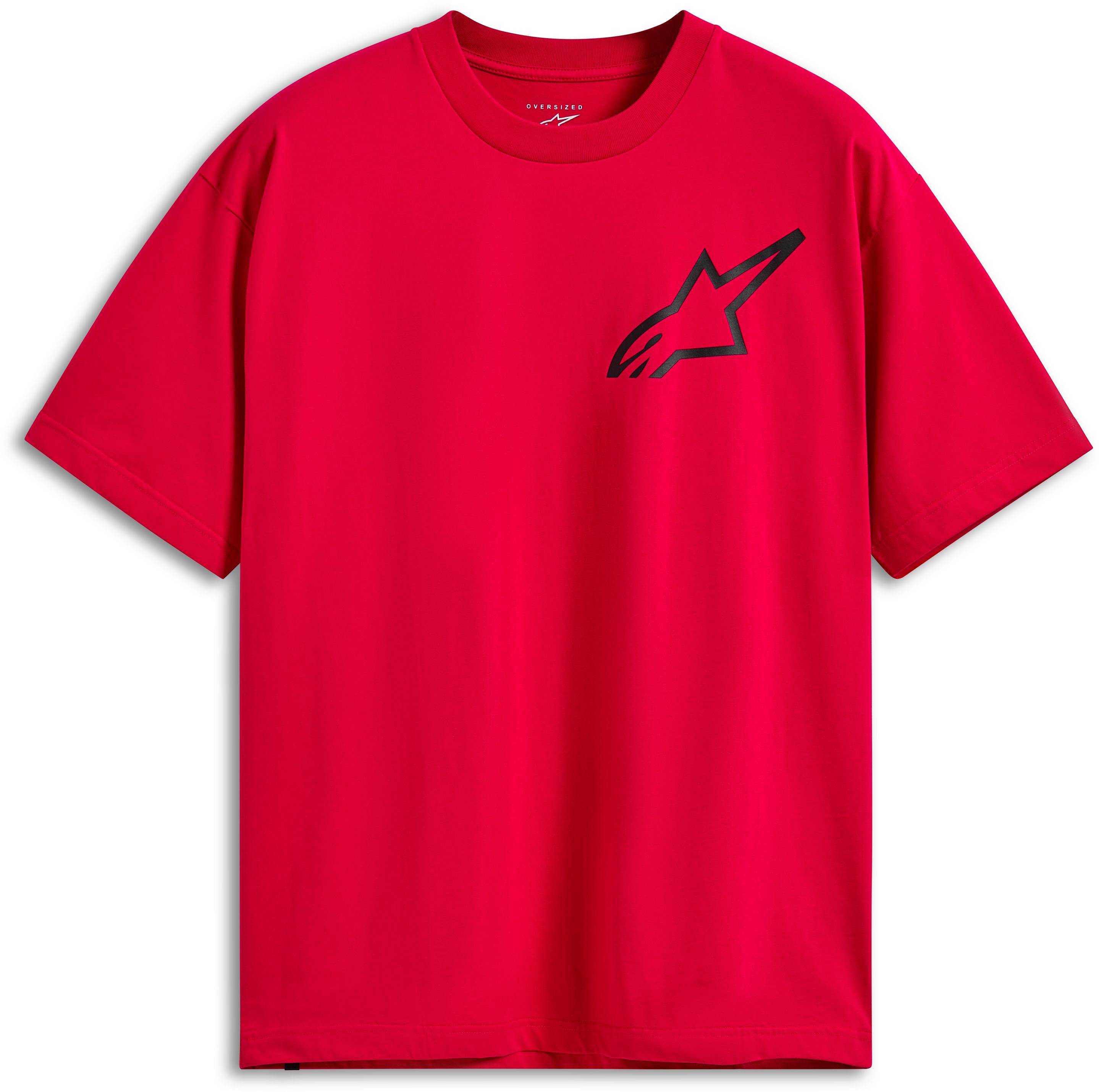 T-shirts et sweaters ALPINESTARS One Oversized SS CSF Tee Rouge