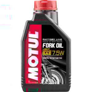 Voorvork en schokdemperolie MOTUL Voorvorkolie 7,5W synthetisch factory line 1 liter