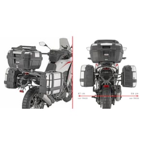 Motorcycle-specific mounts GIVI PLO_MK - Side case holders PLO9352MK