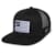 Casquettes et bonnets ALPINESTARS Flag Flat Trucker Hat Noir-Noir