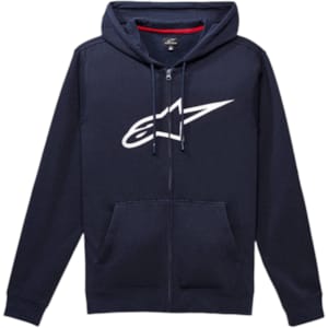 T-shirts et sweaters ALPINESTARS Ageless Zip Hoodie V3 Bleu Marine-Blanc