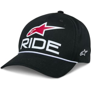 Caps and beanies ALPINESTARS Ride Comp Snapback Hat Black-White-Red