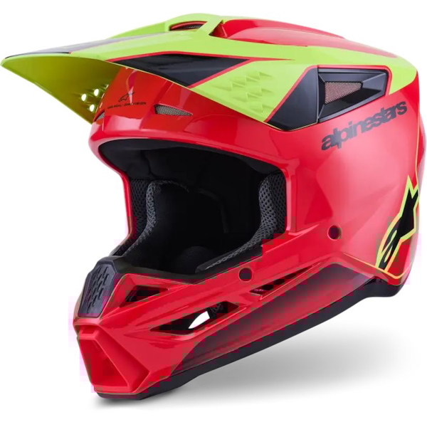 ALPINESTARS S-M3 Fray Red-Yellow Fluo-Black