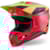 Crosshelm ALPINESTARS S-M3 Fray Rood-Geel Fluo-Zwart