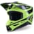Crosshelm ALPINESTARS S-M3 Heat Geel Fluo-Zwart