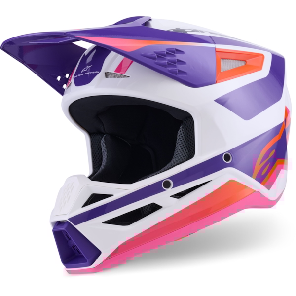 ALPINESTARS S-M3 Heat Wit-Paars-Roze