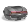 GIVI V58 Maxia 5 Top Case Monokey réflecteurs rouges, finition graphite mat
