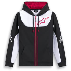 T-shirts and sweaters ALPINESTARS Sessions V3 Hoodie Black-White-Red